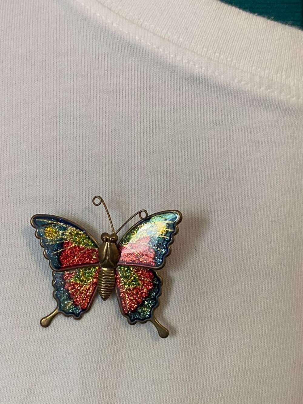 Vintage Butterfly Brooch
